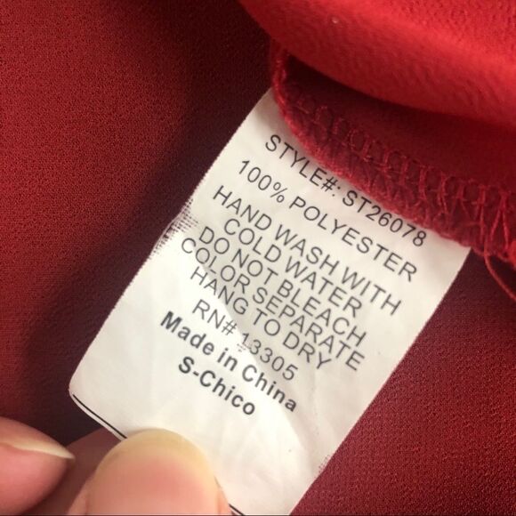 Akira Chicago Red Label Top Chicago Clay S - Picture 7 of 7